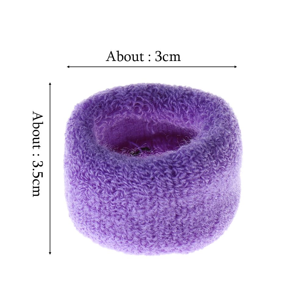 Dây buộc tóc cao su mềm bản rộng co giãn màu kẹo thời trang cho nữ