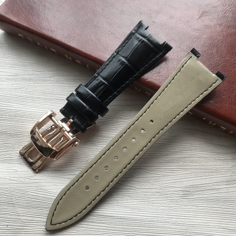 Dây Da Đeo Đồng Hồ Patek Philippe 5712G 5711 notch 13 25mm