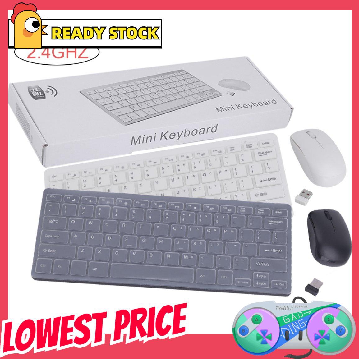 Bộ Bàn Phím Và Chuột Không Dây 2.4g Cho Laptop / Pc | BigBuy360 - bigbuy360.vn
