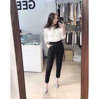 Quần Baggy Lưng Chun Siêu Tôn Dáng