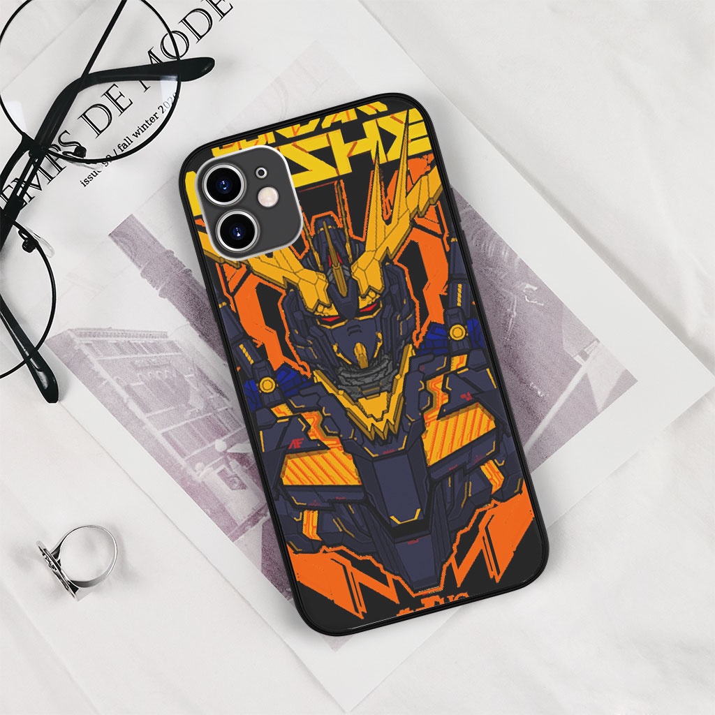 Ốp Manga robot Gundam Banshee màu sắc cho Iphone 6 7 8 Plus 11 12 13 mini Pro Max X Xr  và SAMSUNG  MANGA00290