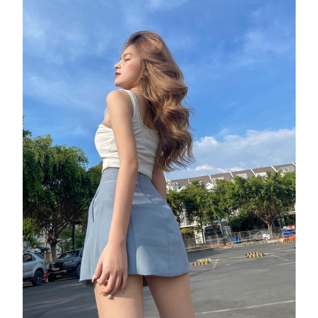 Chân váy chữ A phong cách công sở thanh lịch 054 FIORI STORE