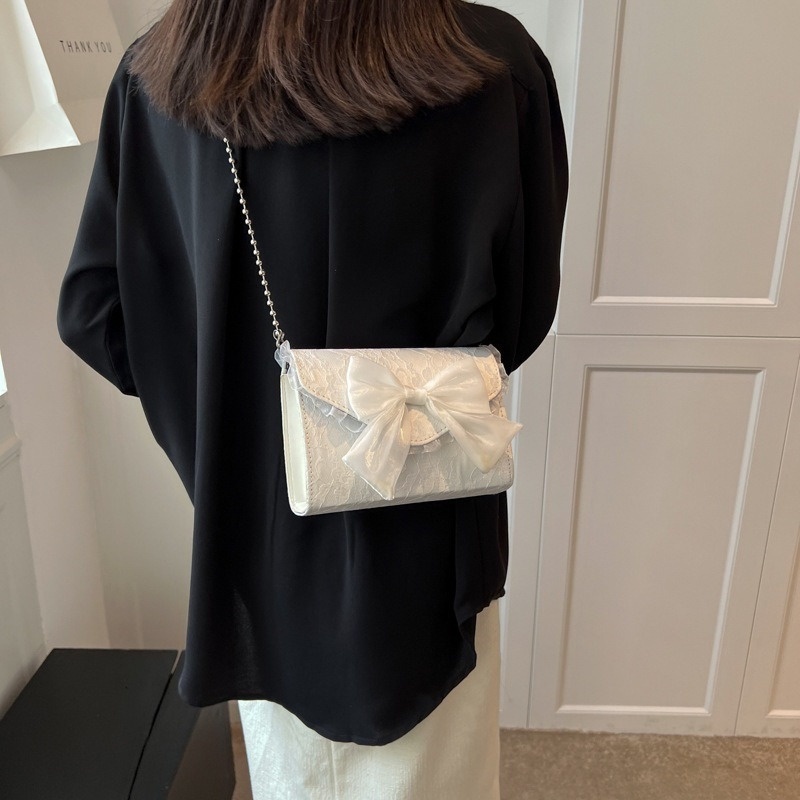 Túi Đeo Chéo Hình Vuông Nhỏ Có Quai Xích Thời Trang Hàn Quốc NB00156