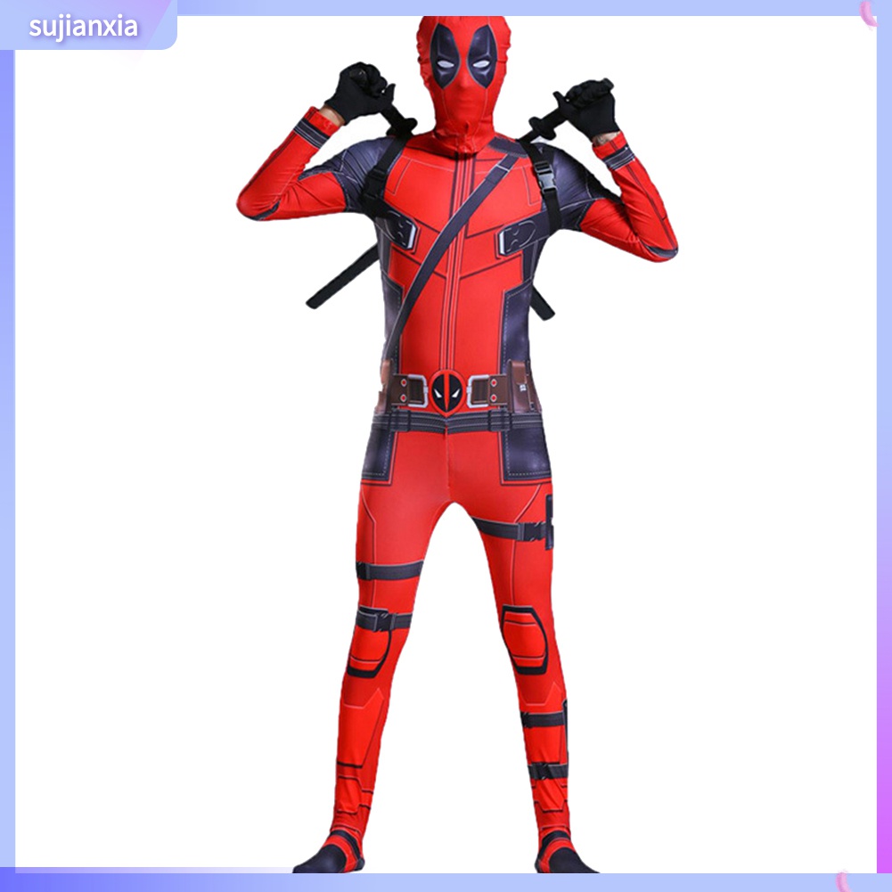 MARVEL Trang Phục Hóa Trang Deadpool Nhân Dịp Halloween Cho Bé