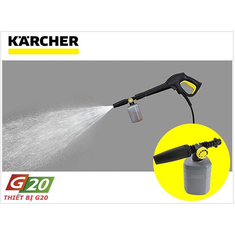 ĐẦU PHUN BỌT TUYẾT RỬA XE 0.6L KARCHER FJ6