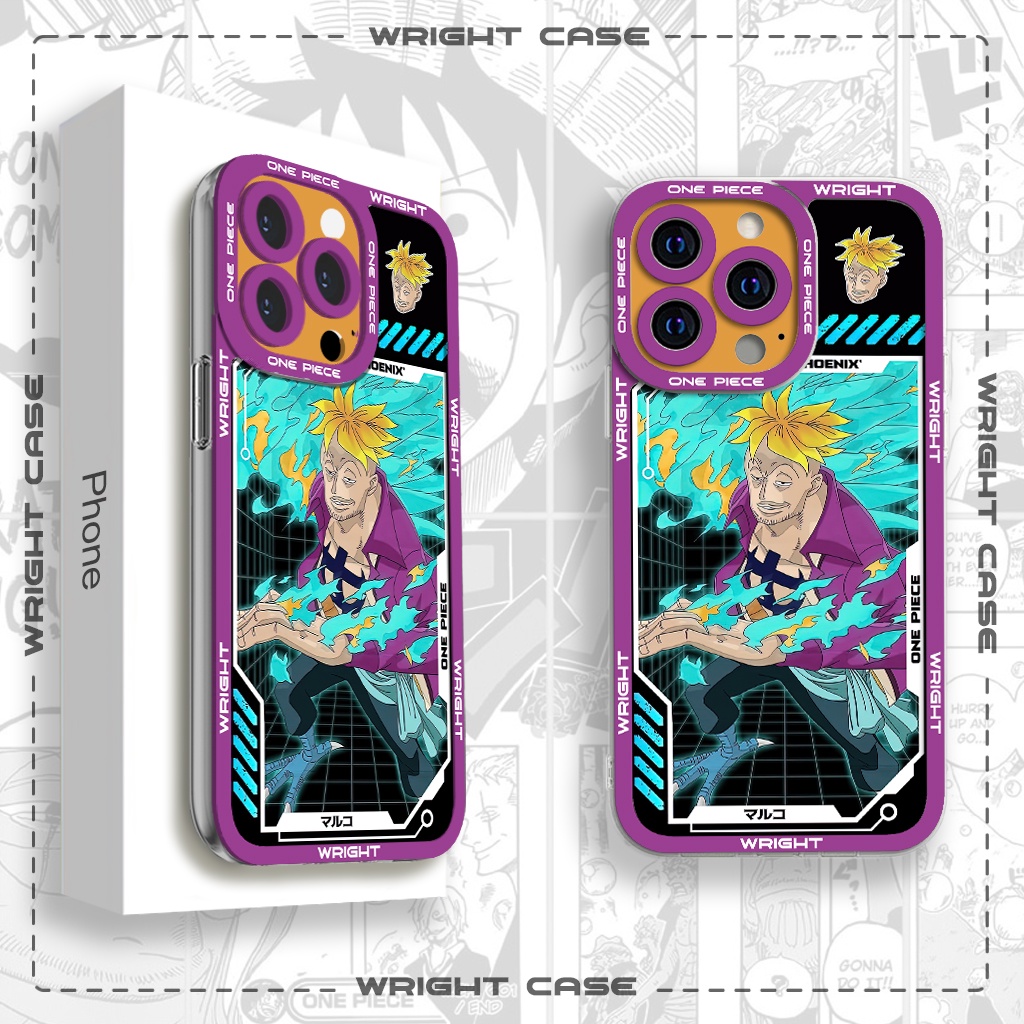 Ốp lưng iphone cạnh vuông Marco One Piece Wrightcase 6plus/7/8/8plus/x/xs/11/12/pro/max/plus/promax