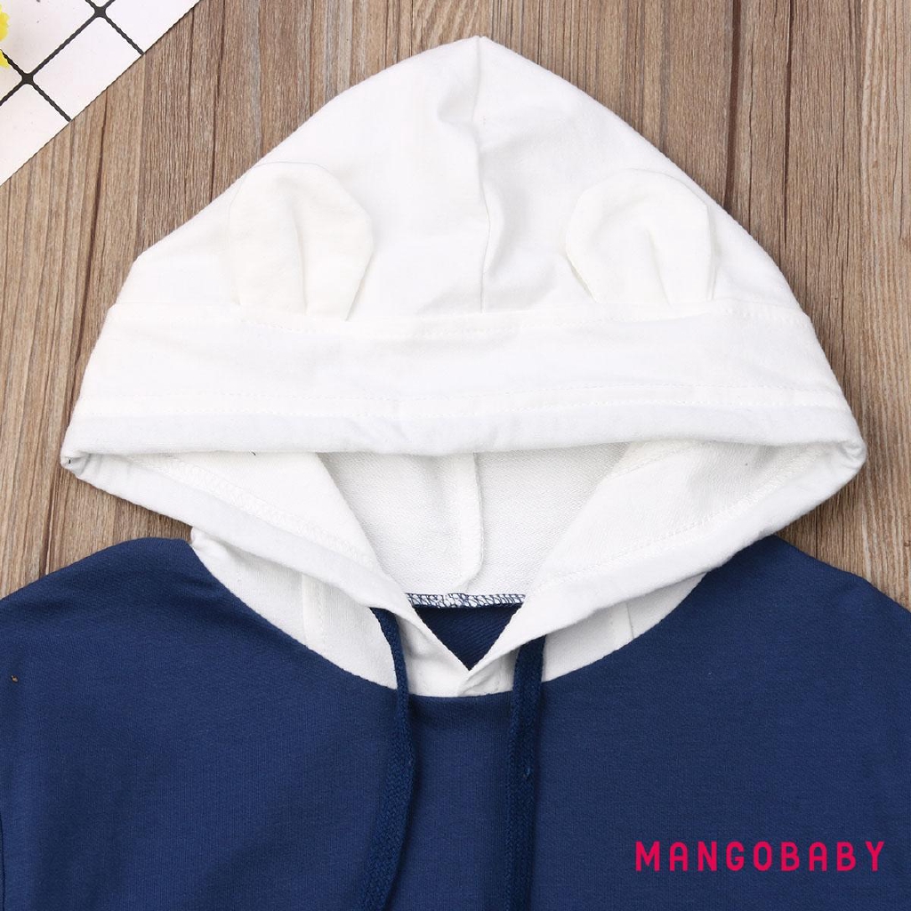 Set 2 Món Áo Hoodie + Quần Legging Thời Trang Cho Bé Trai / Gái