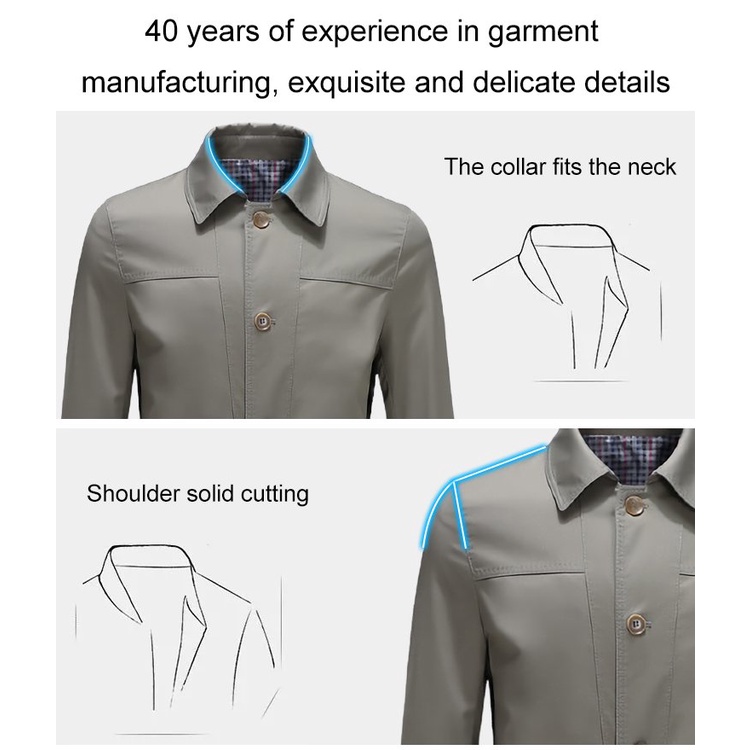 Áo khoác thời trang phong cách công sở lịch lãm