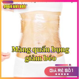 Màng PE quấn bụng giảm béo, cuộn màng co ủ tê quấn bụng cho spa, thẩm mỹ viện,
