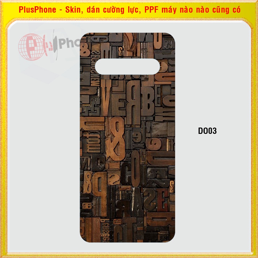 Dán Skin cho điện thoại LG V40, V50, V50s, V60 thinQ in hình nhiều mẫu hot, độc lạ
