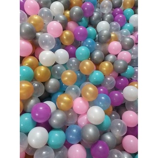 Sale sốc 100 quả bóng nhựa hola 7 màu size 5cm xinh xắn.