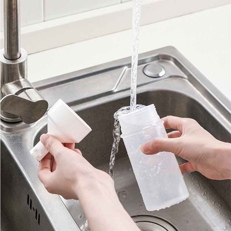 Bình Nhựa Đựng Dầu/Nước Sốt/Giấm Dạng Bóp Chống Bụi Chống Rò Rỉ Cho Nhà Bếp