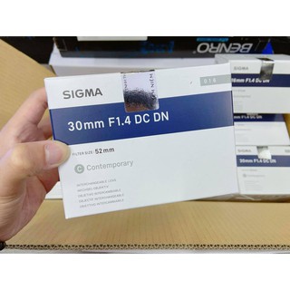 Ống kính Sigma 30mm F1.4 DC DN cho Sony E-Mount - CHÍNH HÃNG PHÂN PHỐI