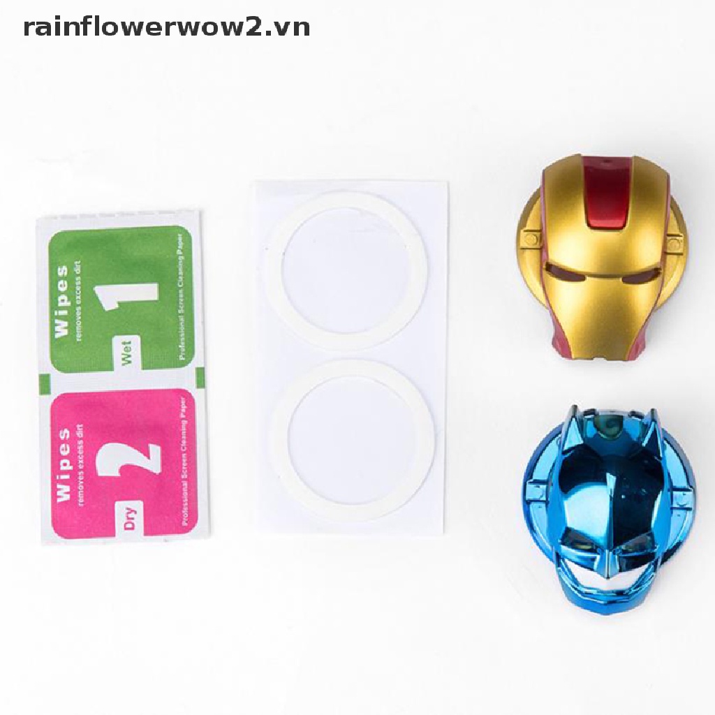 Vỏ bọc nút nhấn khởi động xe ô tô phong cách Iron man ấn tượng