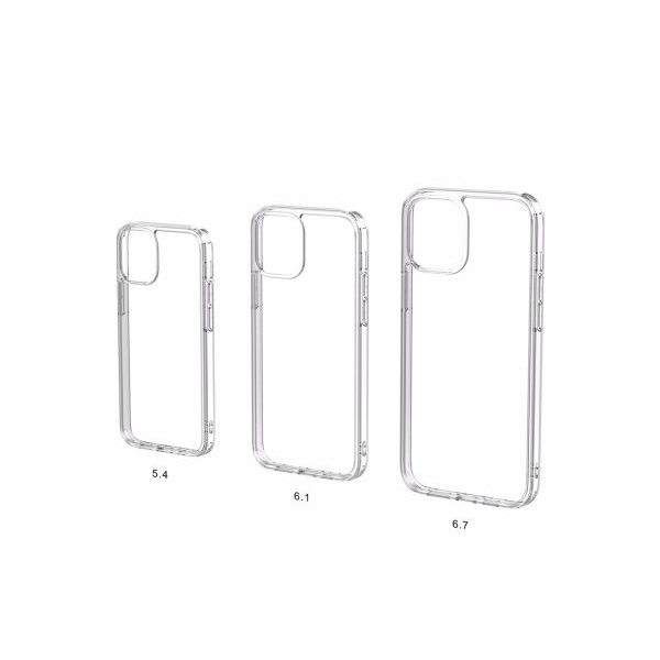 Ốp điện thoại acrylic màu sắc trong suốt không ố vàng cho IP 12 11 Pro Max Mini XS XR XS Max SE 2020 8 7 6s Plus