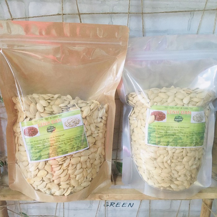 Hạt bí rang tay loại lớn 500g