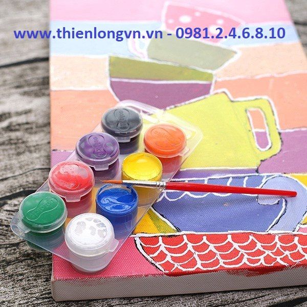 Màu nước Thiên Long 8 màu Colokit WACO-C06