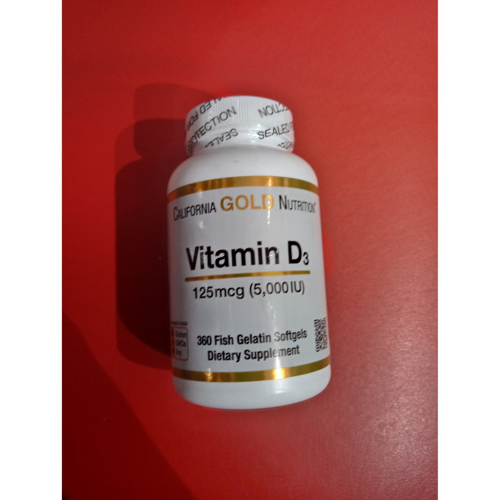 California Gold Nutrition Vitamin D3  -  - Chính Hãng Nhập Mỹ