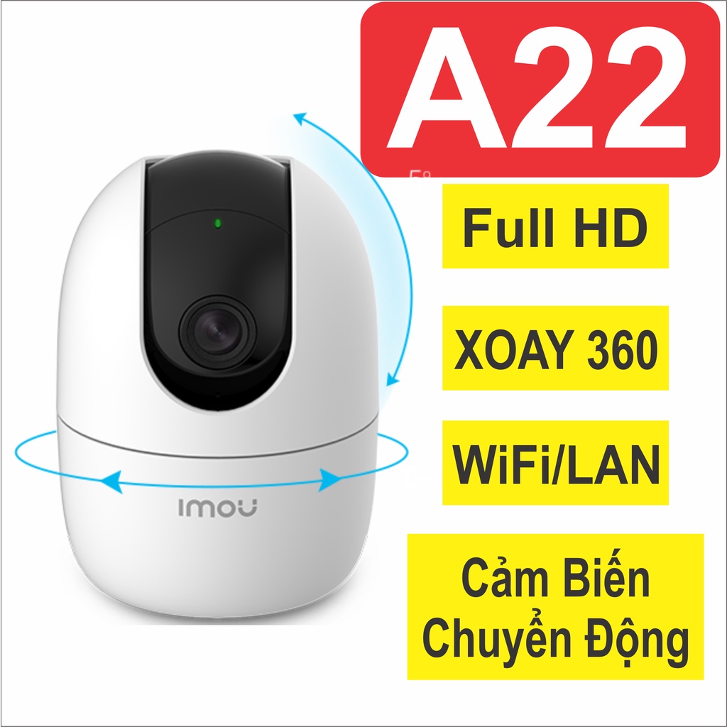 XÃ KHO  Camera Imou A42 / A22 / TA22  / C22 Quan Sát Thông Minh Báo Động Đàm Thoại 2 Chều