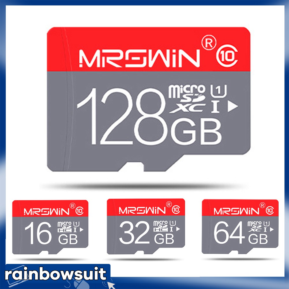Thẻ nhớ Micro-SD/ TF MRSWIN C10 tốc độ cao 4/ 8/ 16/ 32/ 64/ 128GB cho điện thoại máy ảnh MP4