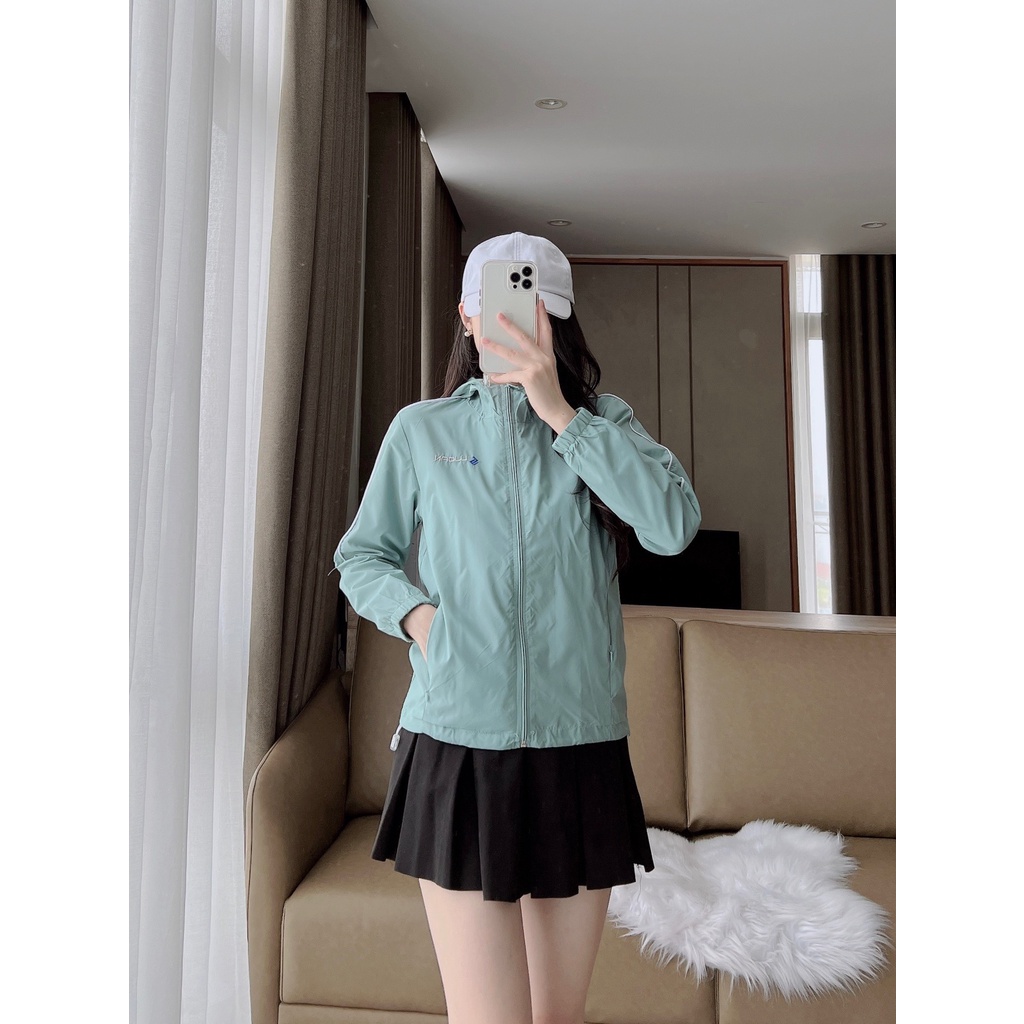Set đồ nữ áo khoác gió lót lưới 2 lớp siêu mát quần chạy viền phong cách trẻ trung CS011