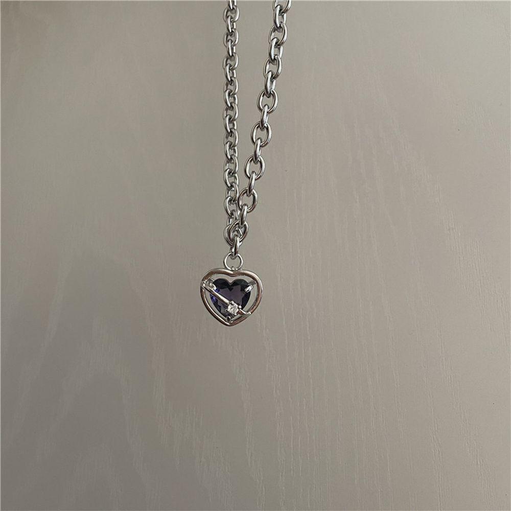 Linh Kiện Điện Tử WMES15H Love Chất Lượng|Vòng cổ Thép Không Gỉ Y2K Phong Cách Hip Hop Hàn Quốc Độc Đáo