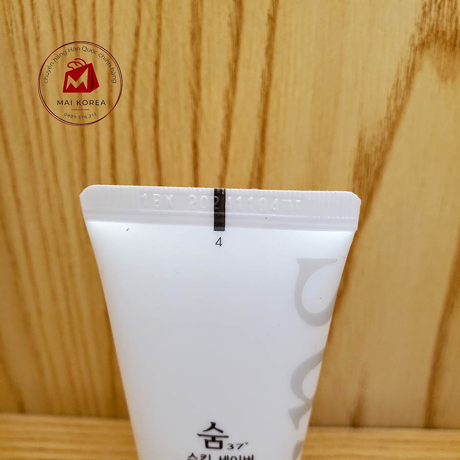 Sữa rửa mặt Sum trắng Essential Cleansing Foam tách set 40ml mini