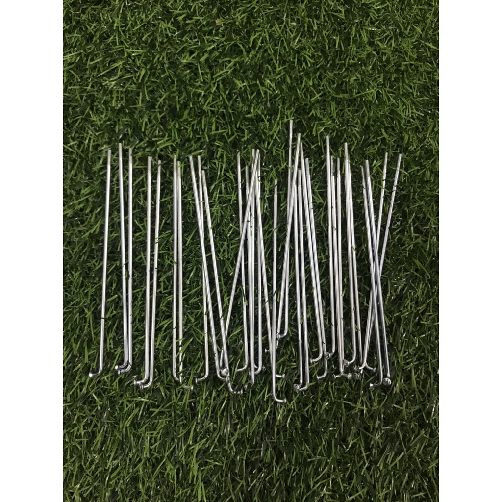 Bộ 32 nan hoa xe đạp trẻ em inox dài 8.4cm.