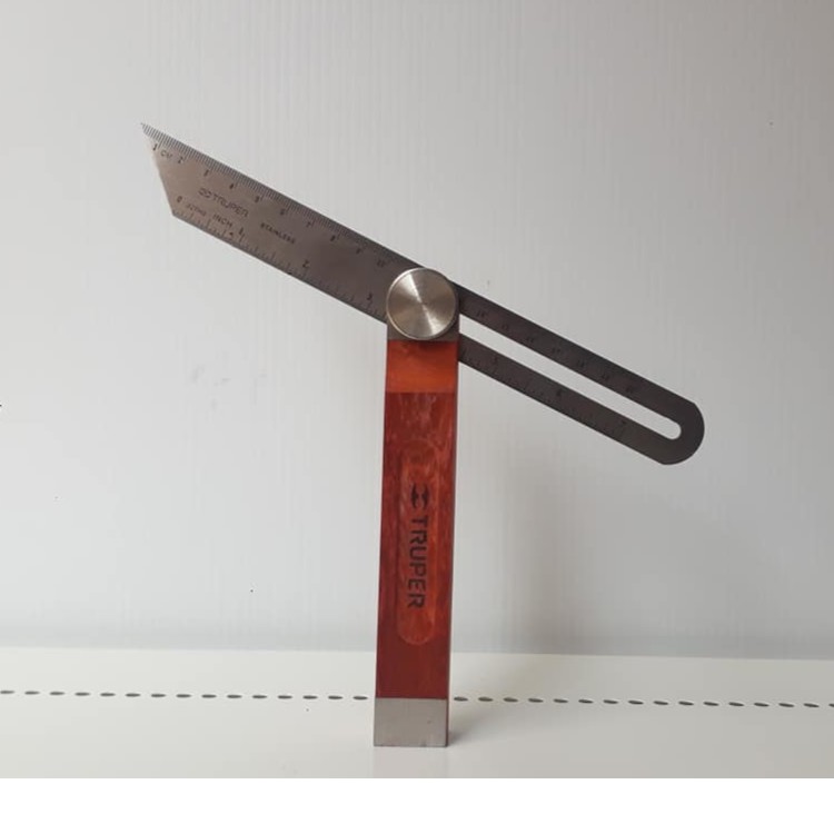 Thước ê ke vuông TRUPER 9 inch  (230mm)