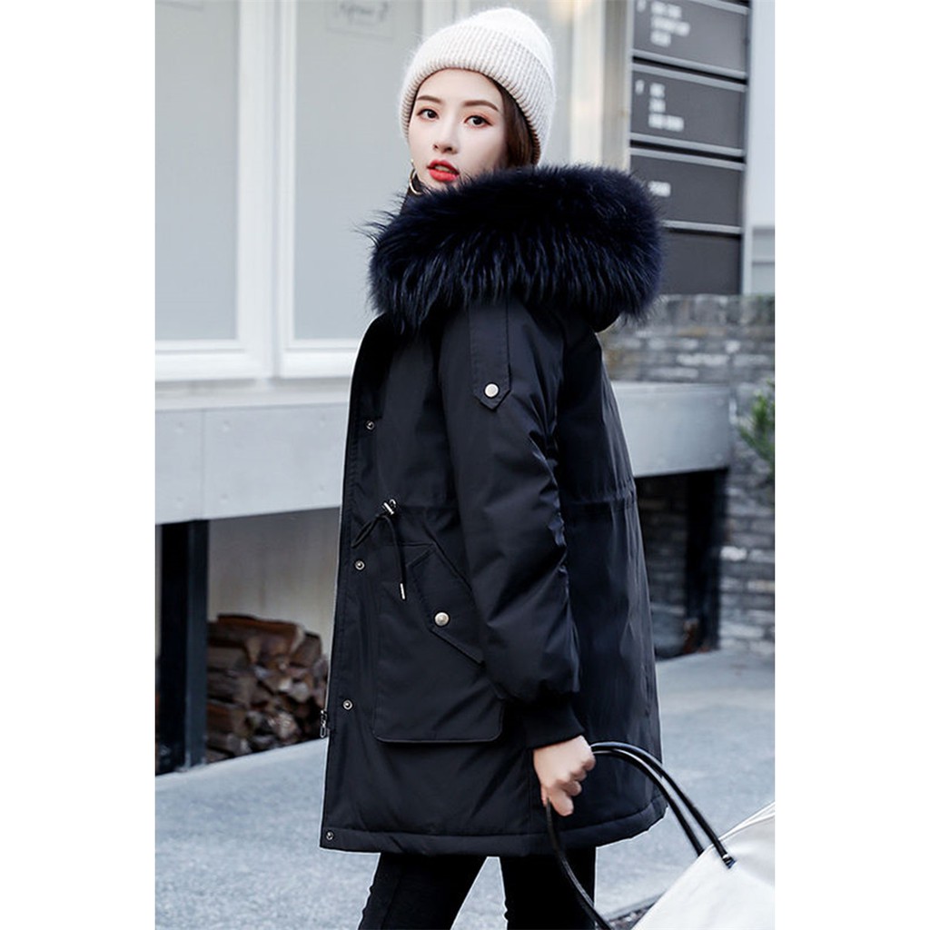 áo khoác phao bông dày nữ chất siêu đẹp