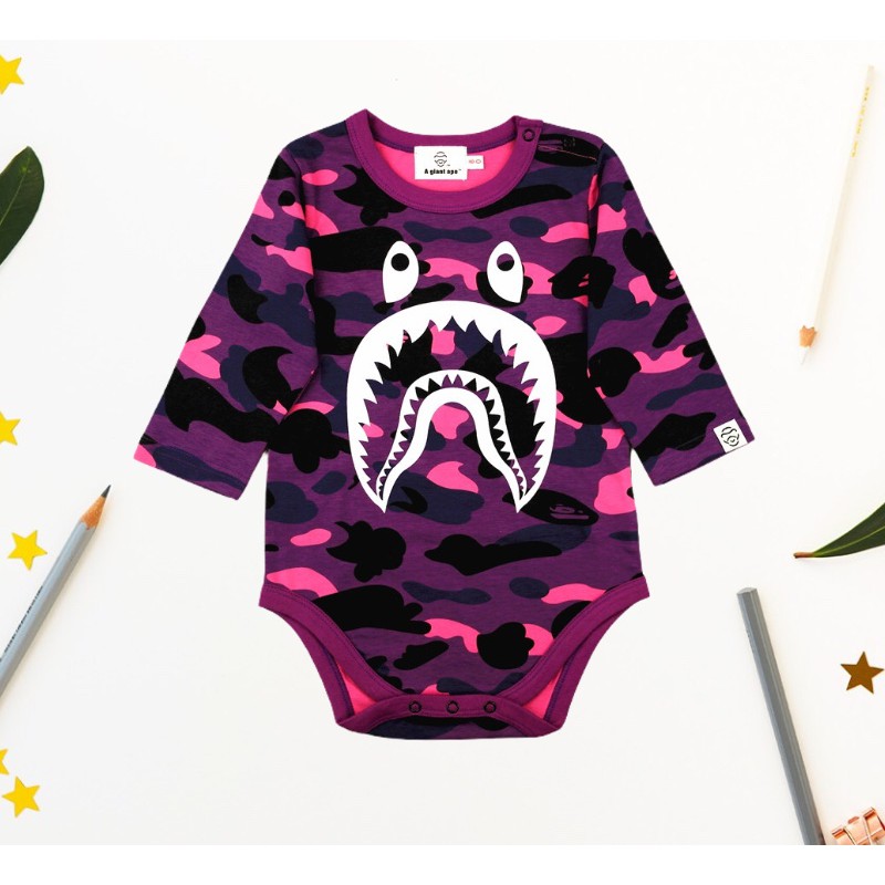 Bodysuit chíp hãng BAPE siêu cấp chất cotton | BigBuy360 - bigbuy360.vn