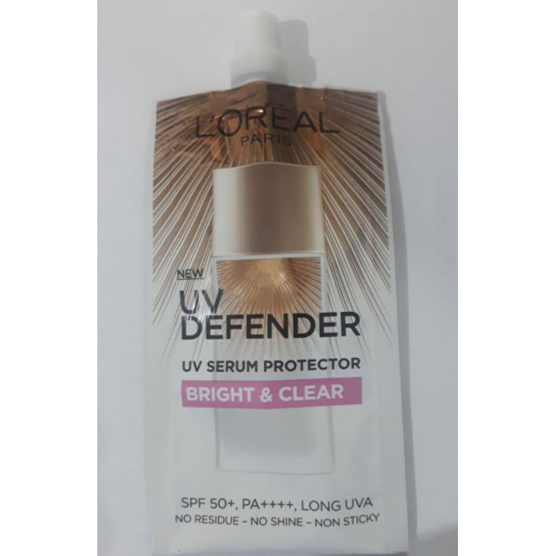 (Hàng Mới Về) Kem Chống Nắng Loreal Uv Spf 50 + + Bảo Vệ Làm Sáng Và Bảo Vệ Da