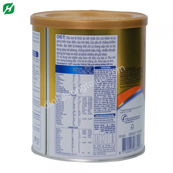 Sữa cho trẻ dị ứng đạm sữa bò NUTRAMIGEN A+ LGG (400g)