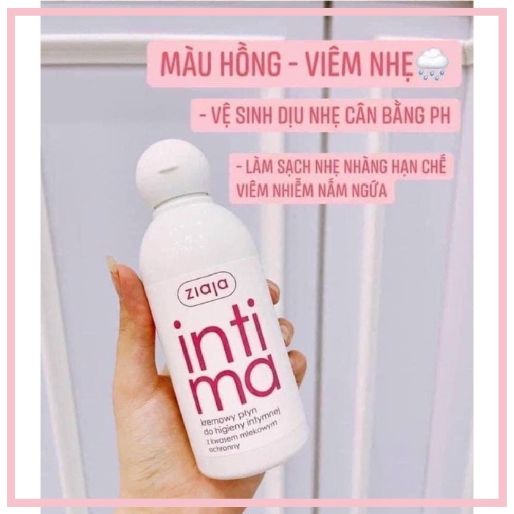 Dung Dịch Vệ Sinh Intima Ziaja, Nước Rửa Phụ Khoa Phụ Nữ - 200ml