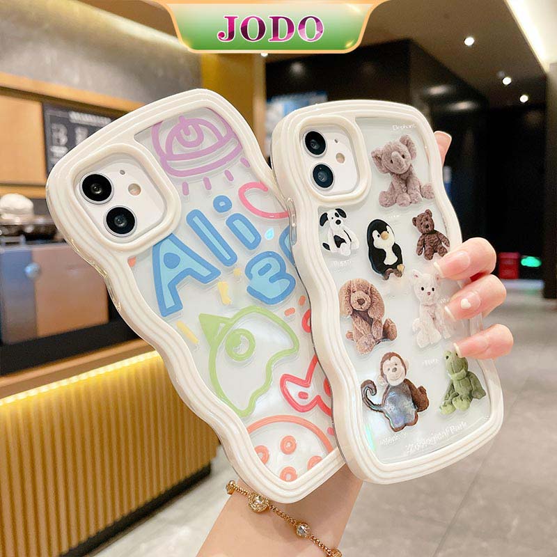 Ốp Điện Thoại TPU Mềm Chống Sốc Hình Búp Bê Đồ Chơi 2 Trong 1 Cho iPhone 13 12 11 Pro Promax X XR XSMax
