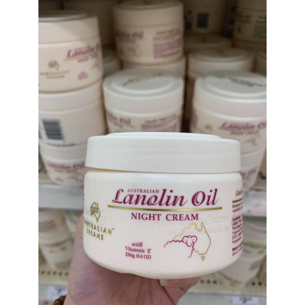 Bill Úc - Kem dưỡng da toàn thân mỡ cừu G&amp;M-Australian Lanolin Oil Moisturising cream 250g
