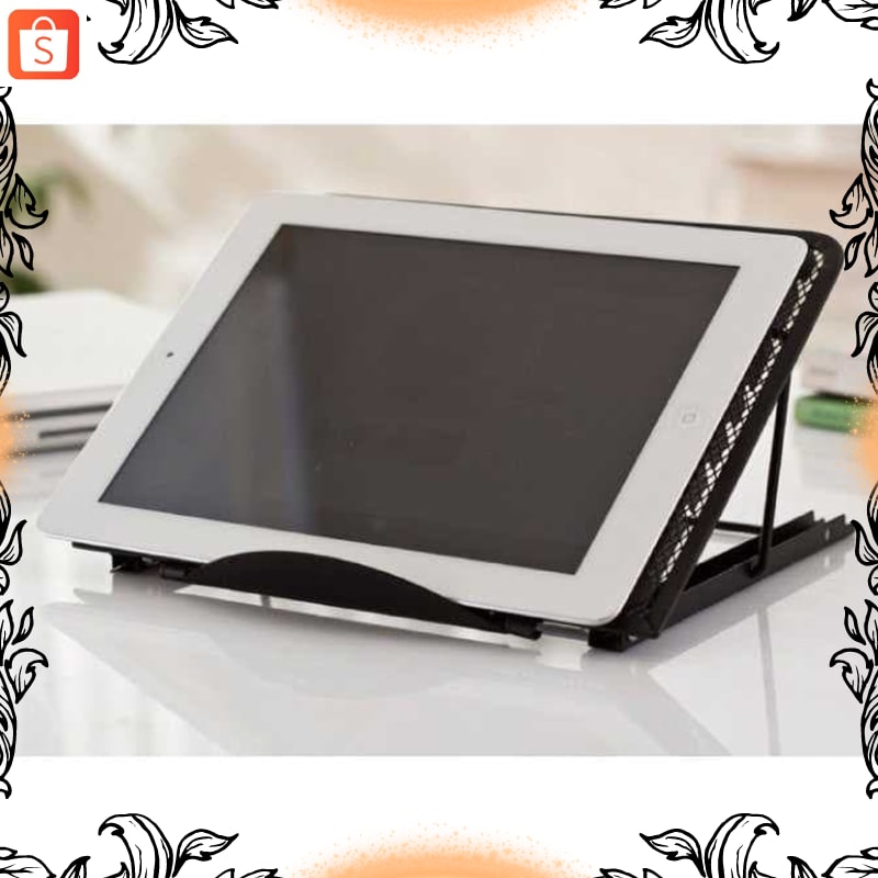 Giá Đỡ Máy Tính Bảng / Laptop Màu Đen Có Thể Mang Đi Tiện Dụng | BigBuy360 - bigbuy360.vn