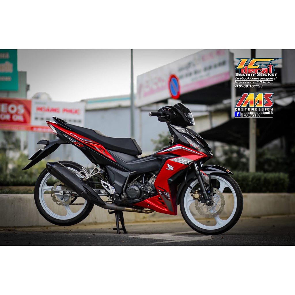Tem rời winner đỏ đen xám