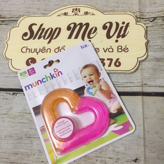 GẶM NƯỚU GEL HÌNH TRÁI TIM MUNCHKIN MK44715