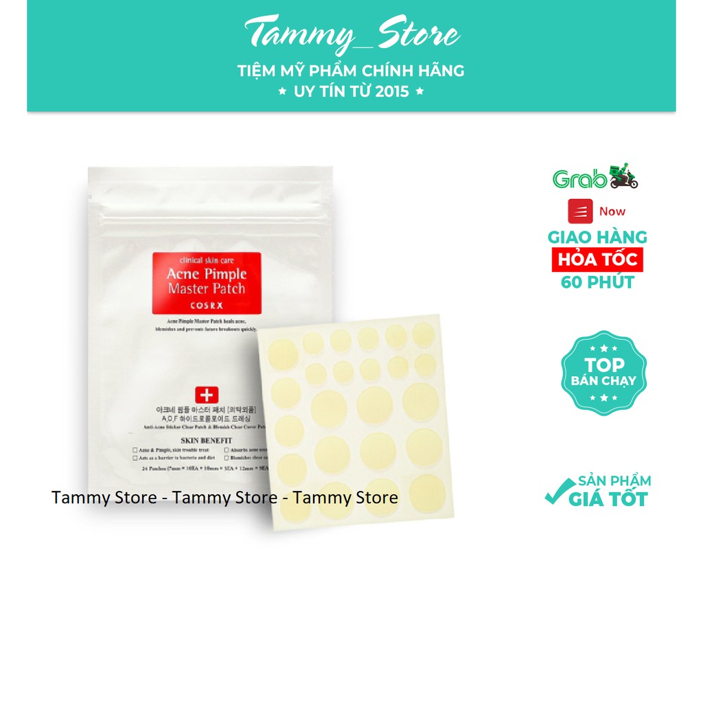 Miếng Dán Giảm Mụn COSRX Acne Pimple Master Patch | BigBuy360 - bigbuy360.vn