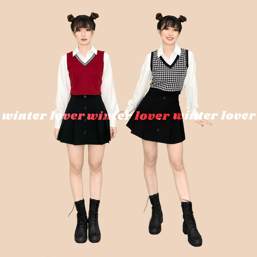 DALLA Áo sơ mi nữ trắng trơn tay ngắn croptop DALLA SAIGON