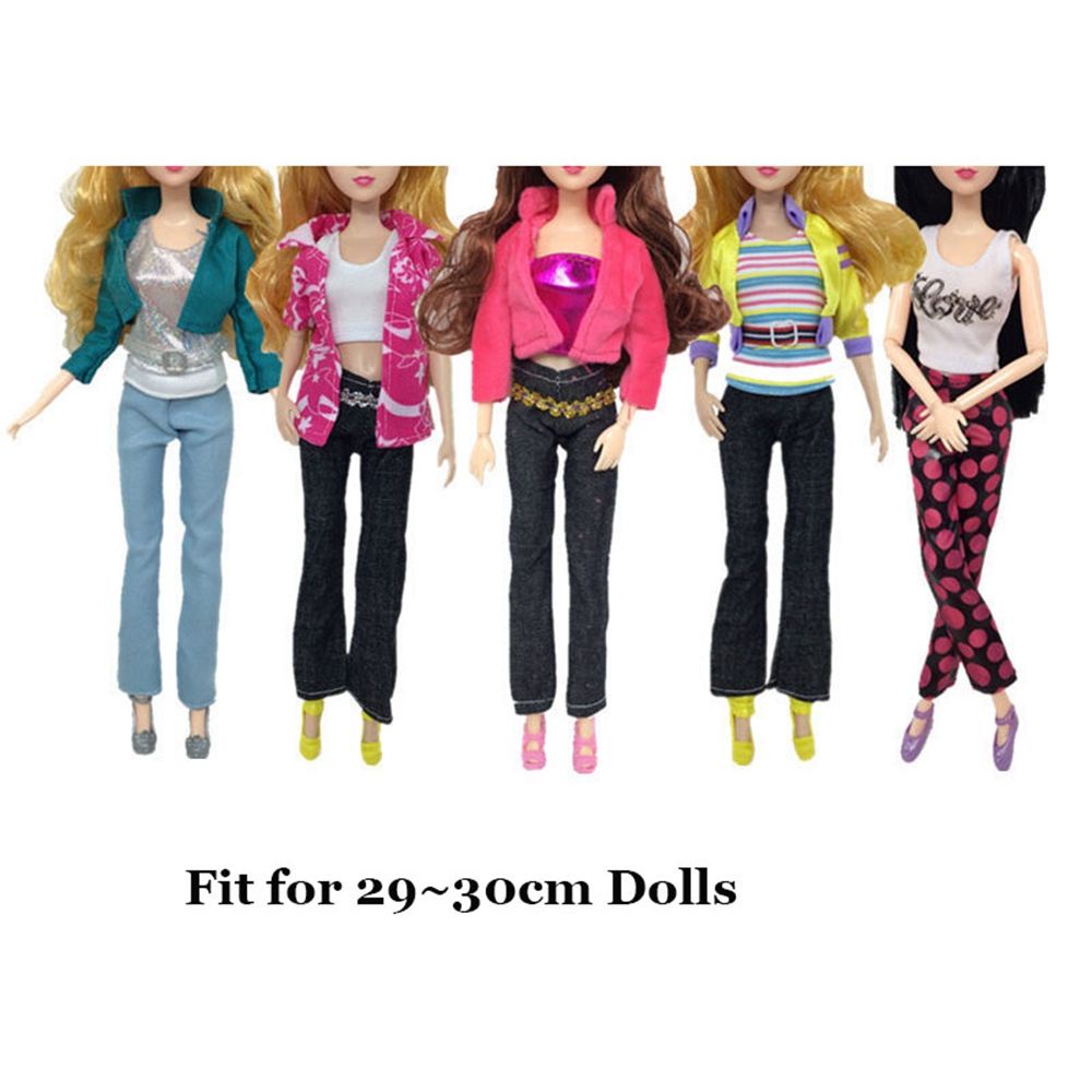 Set đồ thời trang cho búp bê 30cm diy