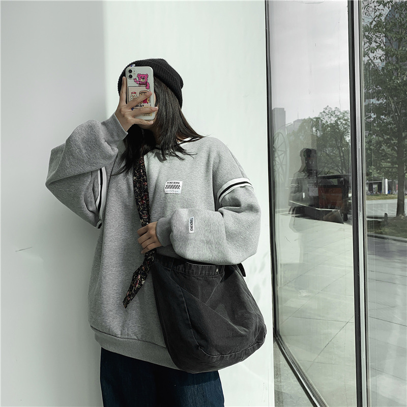 Túi Vải Canvas Có 3 Màu Lựa Chọn Cho Nữ