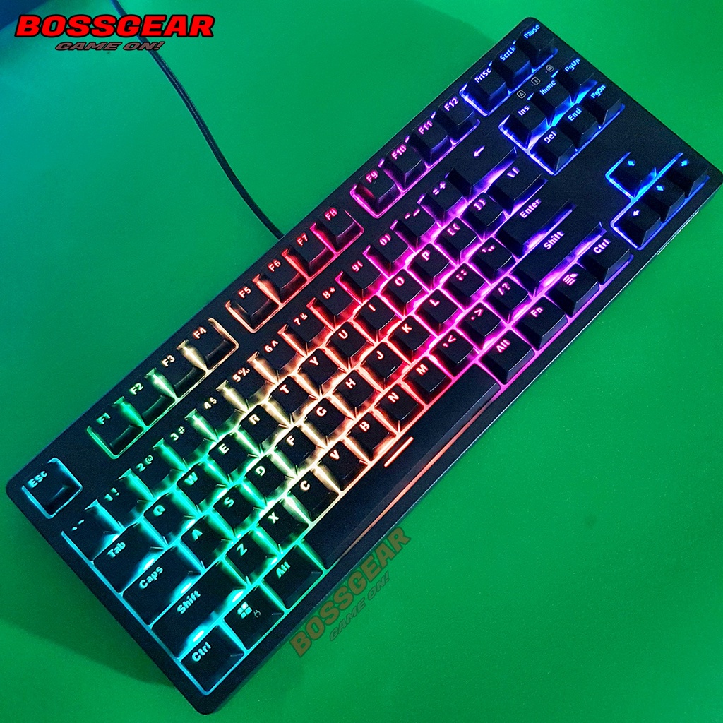 [Mã SKAMSALE03 giảm 10% đơn 200k] Bàn Phím Cơ E-Dra EK387 RGB ( Blue/Red/Brown SwitchLED RGB )