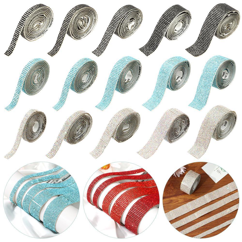 Xiantin 1 Yard Tự Dính|Vòng Đeo Tay Nhiều Màu Sắc|Sticker Nghệ Thuật Lấp Lánh Xinh Xắn Dùng Trong Trang Trí