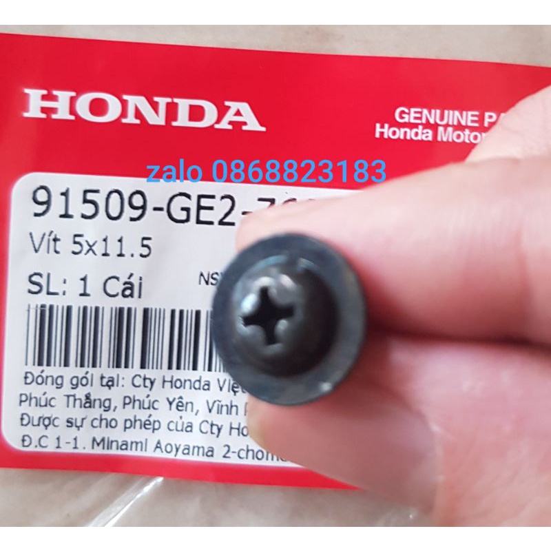 Vít cỡ 5x11.5 chính hãng Honda