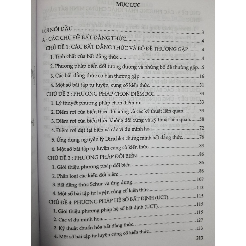 Sách - Các chủ đề Bất Đẳng Thức ôn thi vào lớp 10