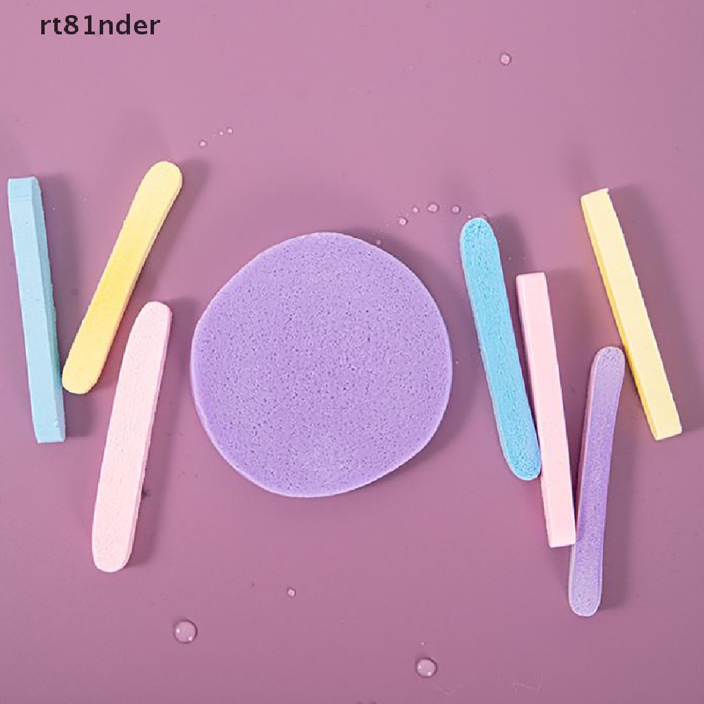 [Hàng mới về] Set 10 mút rửa mặt dạng nén tiện lợi