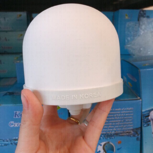 Nấm lọc sứ Hàn Quốc xịn  Made in Korea