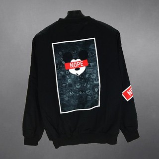 [Ảnh thật] Áo khoác Bomber NOPE.MK (Hàng Design) [Miustore]